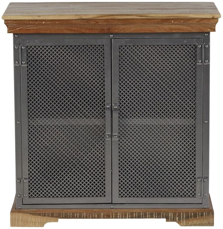 Jammu Industrial 85cm Small Sideboard - 2 Doors