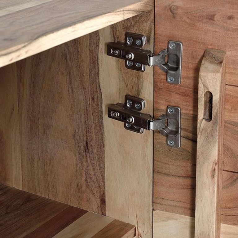 Karlstad Sideboard - Acacia Wood - 2 Door - Small - 90cm