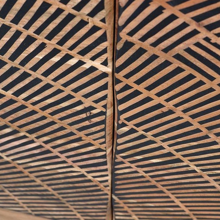 Karlstad Sideboard - Acacia Wood - 2 Door - Small - 90cm