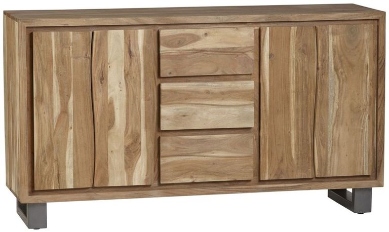 Kota Live Edge Solid Acacia Wood 160cm Large Sideboard