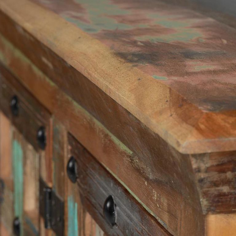 Lalas Sideboard - Recycled Wood - 2 Door - Medium - 110cm