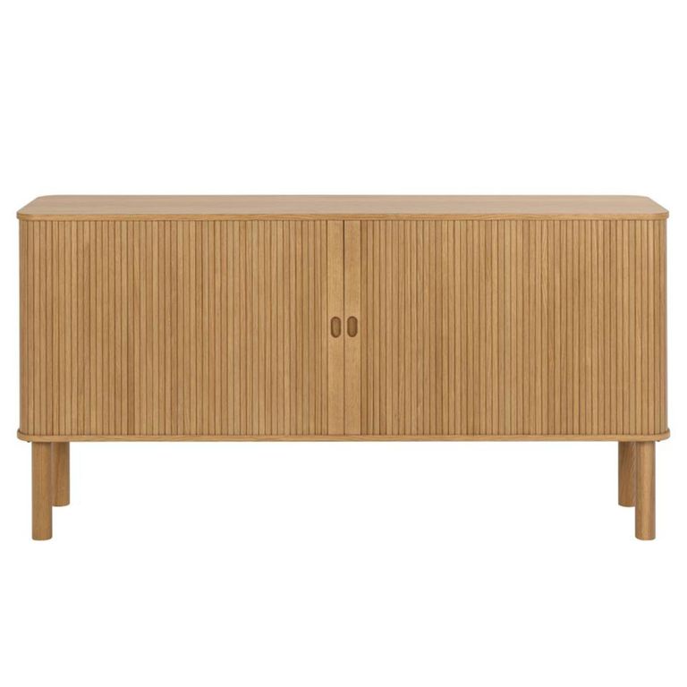 Langley Sideboard - 2 Door - Large - 160cm - Fluted - Oak