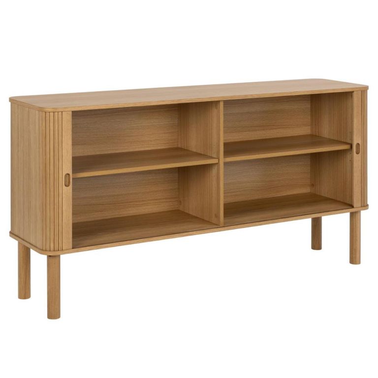 Langley Sideboard - 2 Door - Large - 160cm - Fluted - Oak