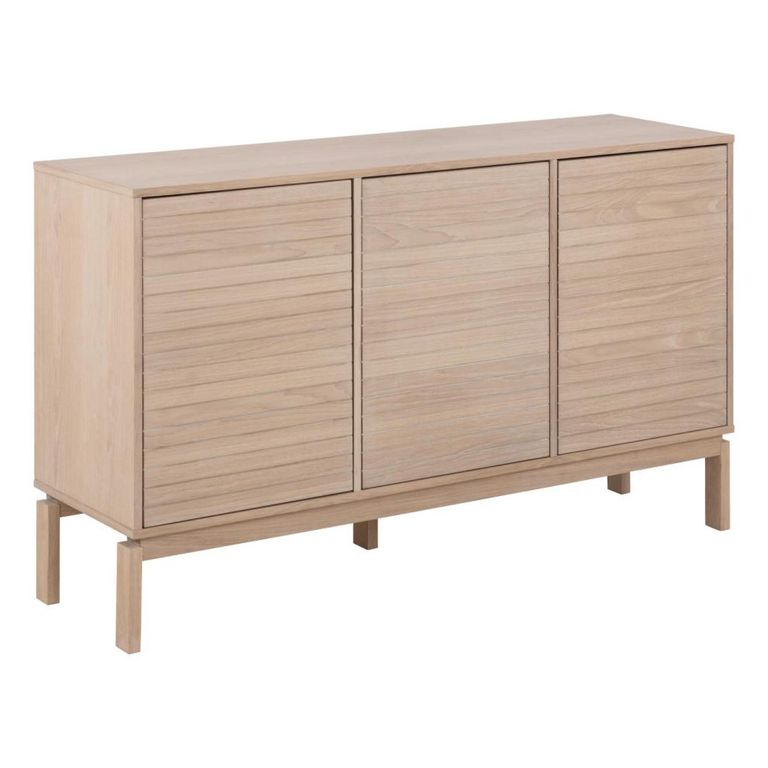 Linley Medium Sideboard - 3 Door - 135cm - White Oak