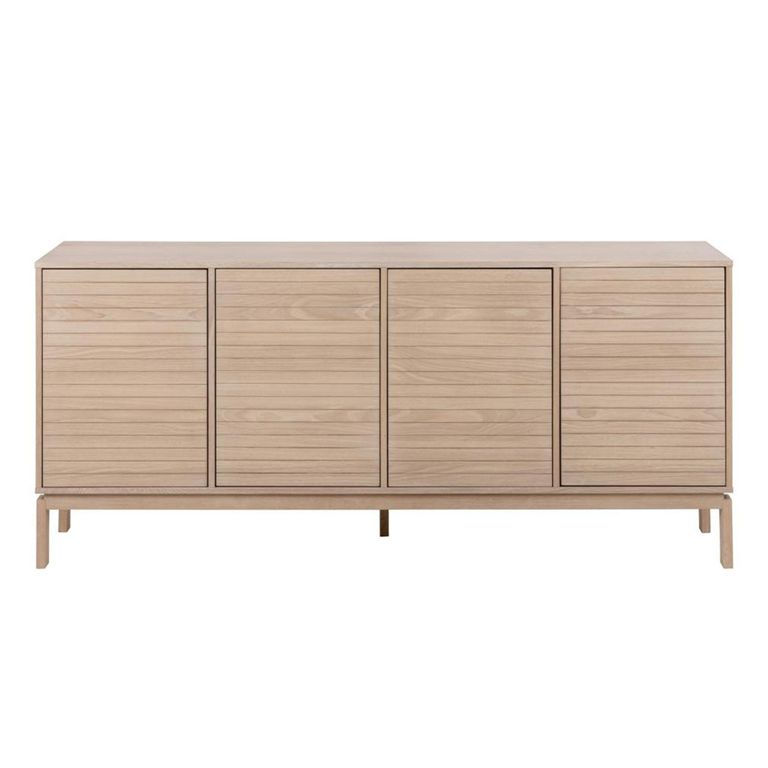 Linley Extra Large Sideboard - 4 Door - 180cm - White Oak