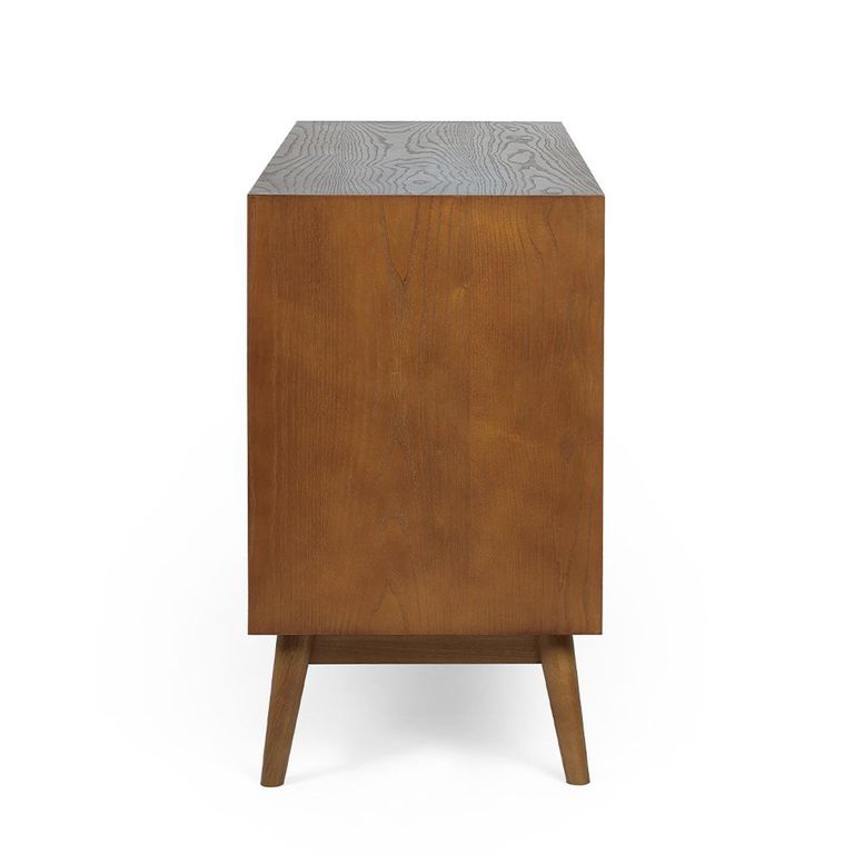 Lowry Sideboard - 150cm - Medium - 2 Door - Cherry Wood - Retro Style