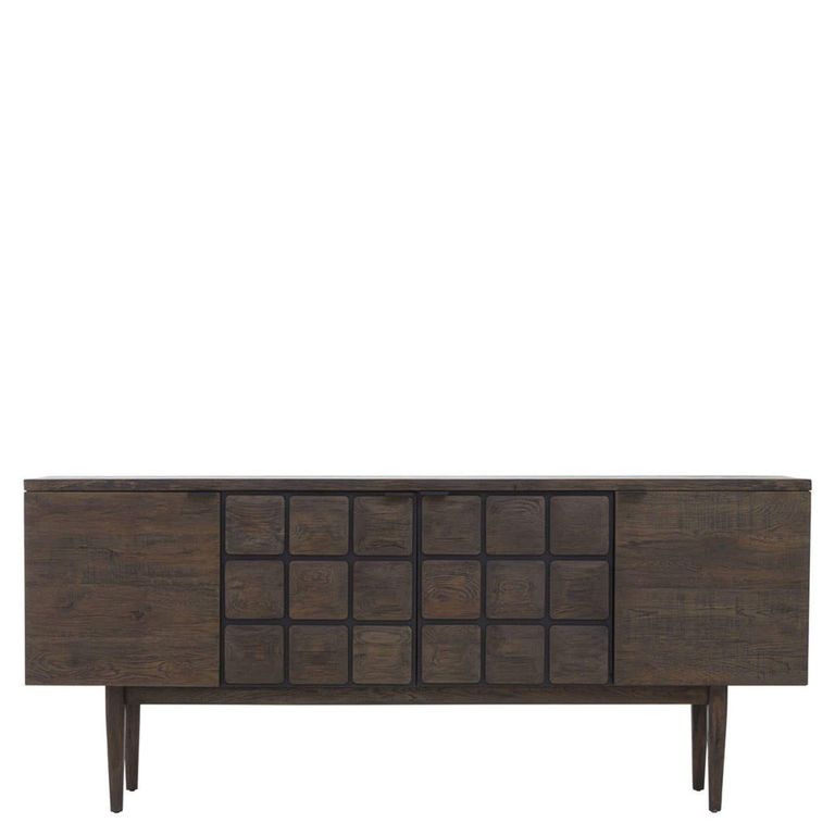 Lucca Sideboard - 4 Door - Extra Large - Dark Oak - 200cm