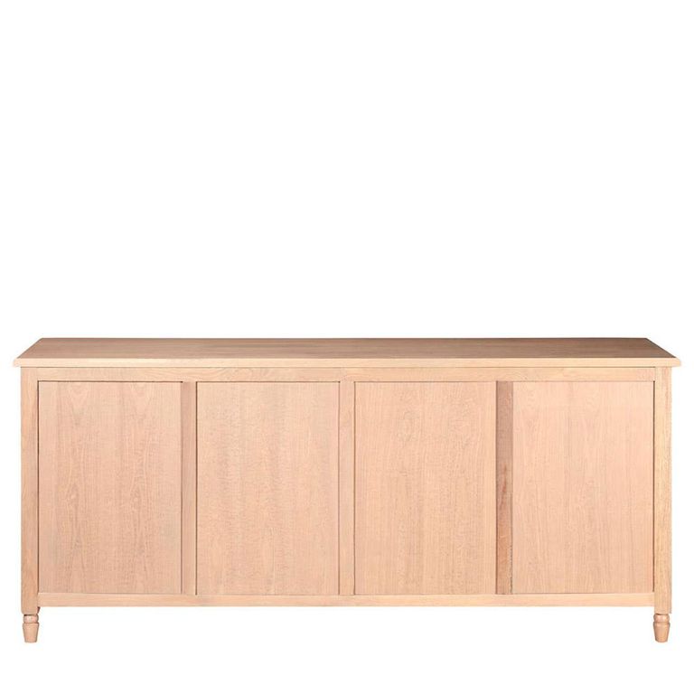 Lyon Sideboard - Extra Large - 4 Door - Oak - 200cm