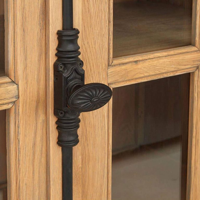 Lyon Sideboard - Extra Large - 4 Door - Rustic Oak - 200cm