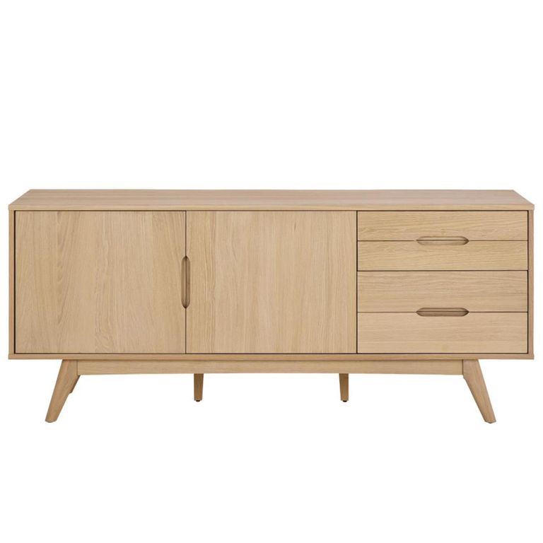 Marte Extra Large Sideboard - 2 Door - 180cm - White Oak