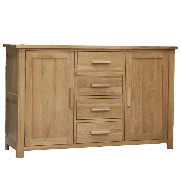 Opus Sideboard - 2 Door - Medium - 130.5cm - Oak