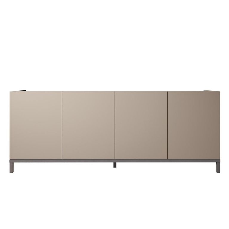 Modern Kali Extra Large Buffet Sideboard - 4 Door - Taupe