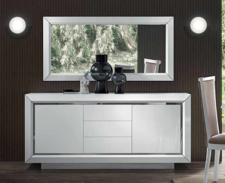 Elite Buffet Sideboard - Large - Bianco Antico