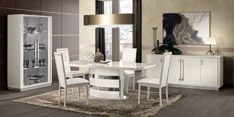 Roma Buffet Sideboard - Slim - Large - White