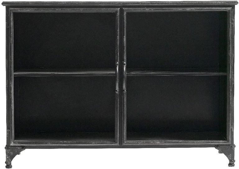 Downtown Black 2 Door Sideboard