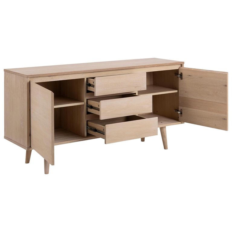 Nagano Medium Sideboard - 2 Door - 150cm - White Oak