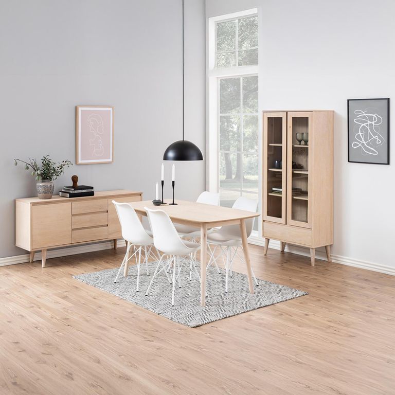 Nagano Medium Sideboard - 2 Door - 150cm - White Oak