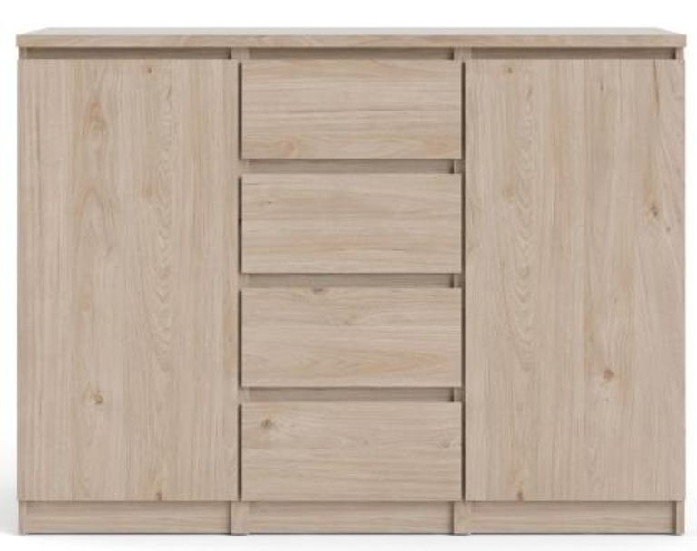 Naia Oak Effect 2 Door Small Sideboard