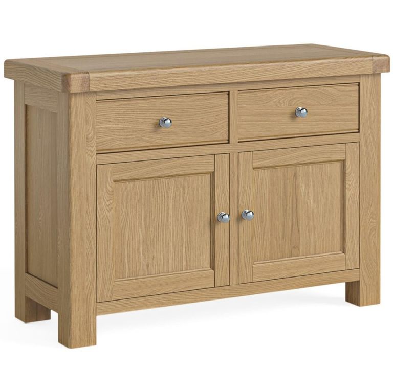 Normandy Sideboard - 2 Door Small - 110cm - Oak