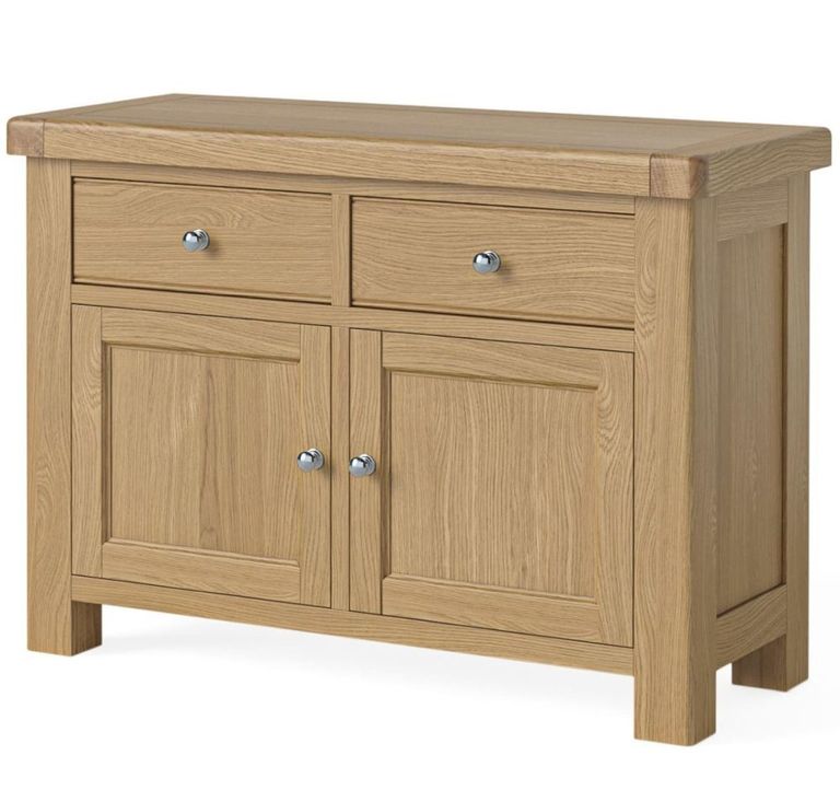 Normandy Sideboard - 2 Door Small - 110cm - Oak