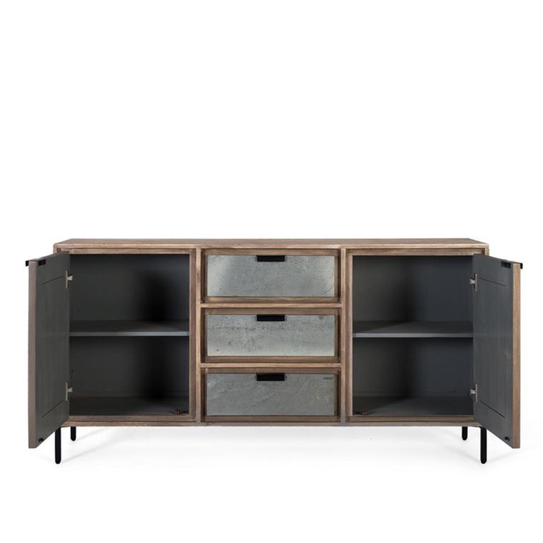 Olbia Sideboard - Acacia Wood - 2 Door - Large - 160cm
