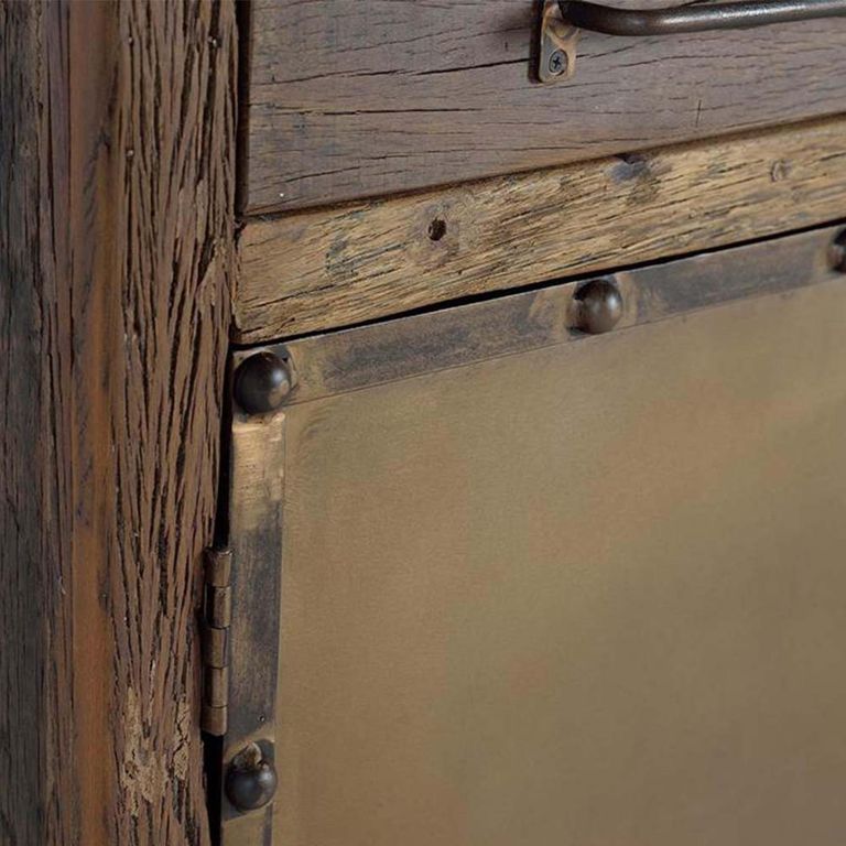 Pemberton Sideboard - Railway Wood - 2 Door - Extra Large - 180cm