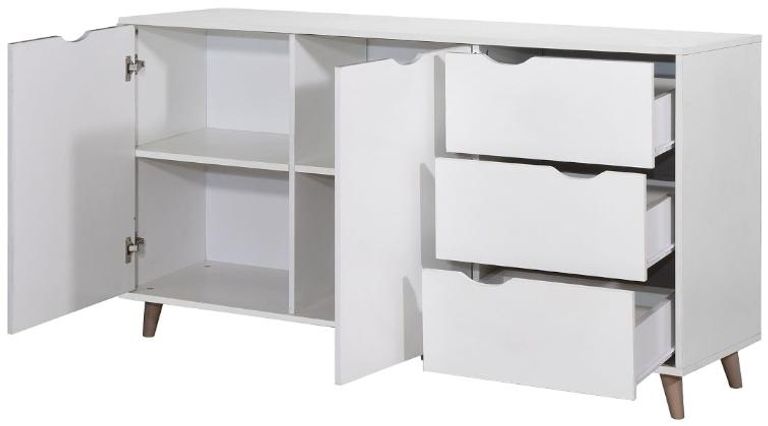 Perce White 2 Door Medium Sideboard