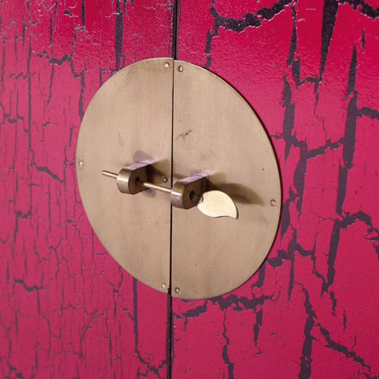 Pesaro Sideboard - Red Mango Wood - 2 Door - Medium - 150cm