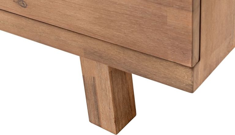 Pimlico Acacia Wood and Concrete Top Small Sideboard