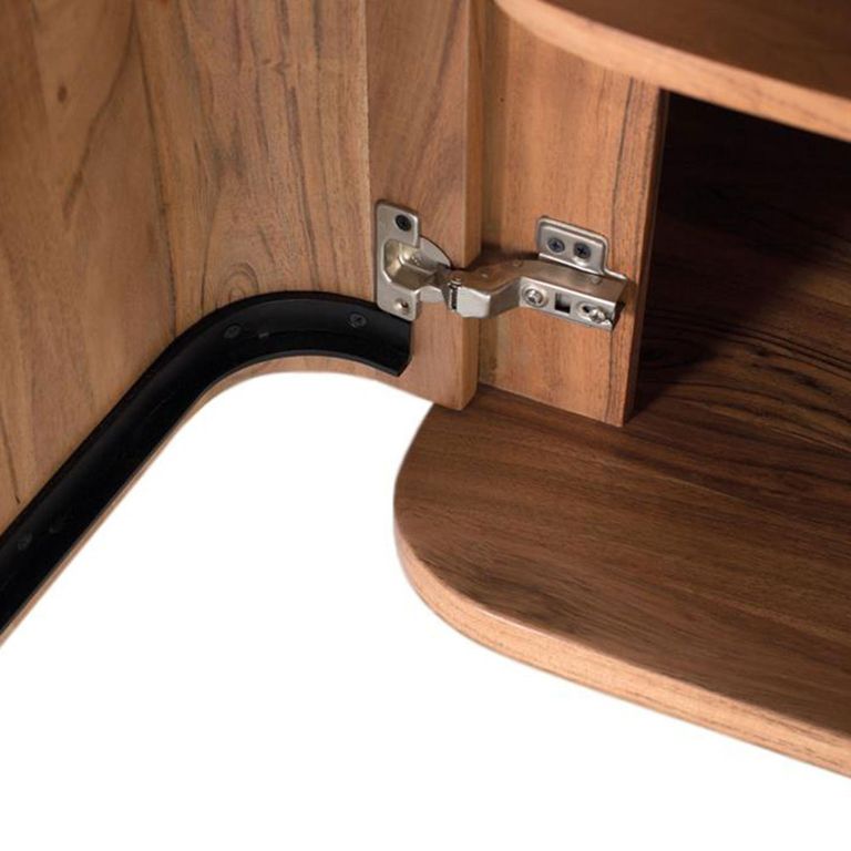 Ragusa Sideboard - Natural Acacia Wood - 4 Door - Large - 170cm