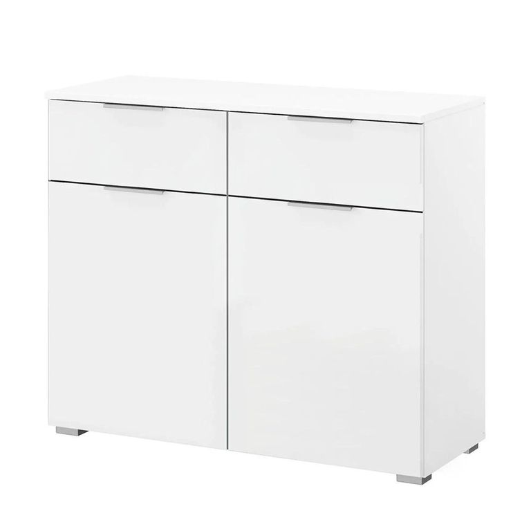 Rauch Alabama 2 Door Small Sideboard - 80cm - Alpine White