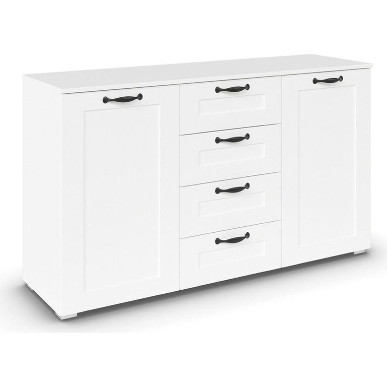 Rauch Cottage 2 Door Large Sideboard - 140cm - Alpine White