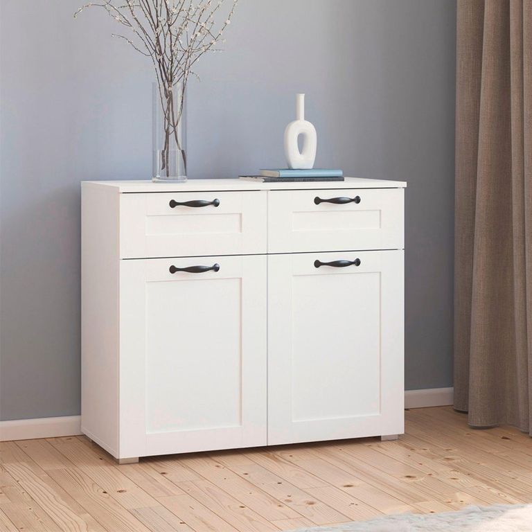 Rauch Cottage 2 Door Small Sideboard - Alpine White