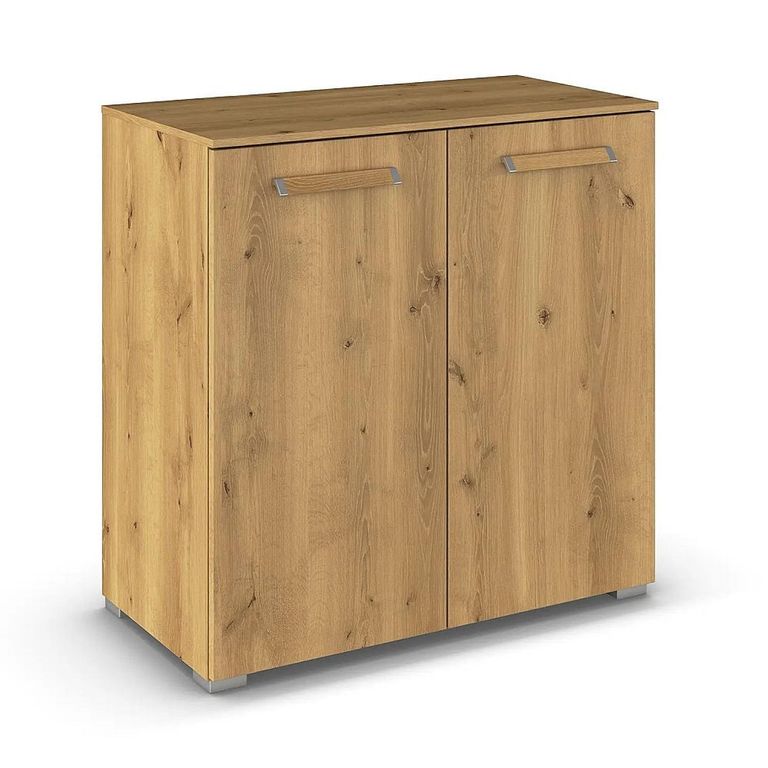 Rauch Evelyn 2 Door Small Sideboard - 80cm - Wild Oak