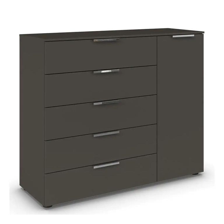 Flipp Small Sideboard - 120cm - 1 Door - Adjustable Height - Graphite