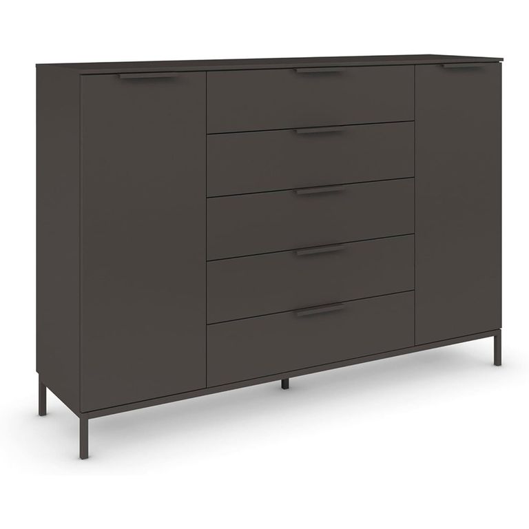 Flipp Sideboard - 160cm - 2 Door - Metal Base - Graphite