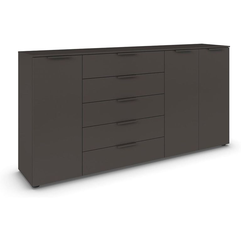 Flipp Sideboard - 199cm - 3 Door - Adjustable Height - Graphite
