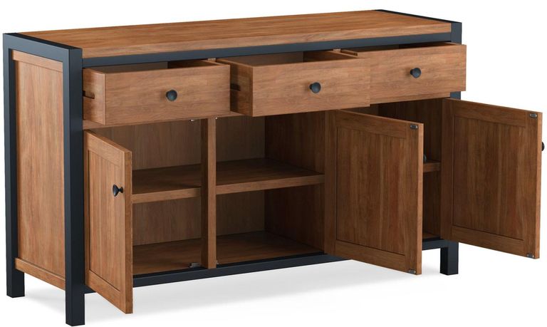 Rayne Acacia 135cm Medium 3 Door Sideboard