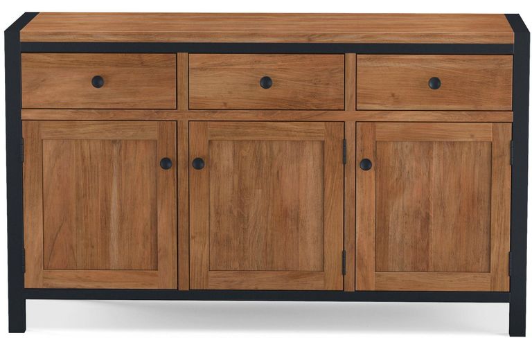 Rayne Acacia 135cm Medium 3 Door Sideboard