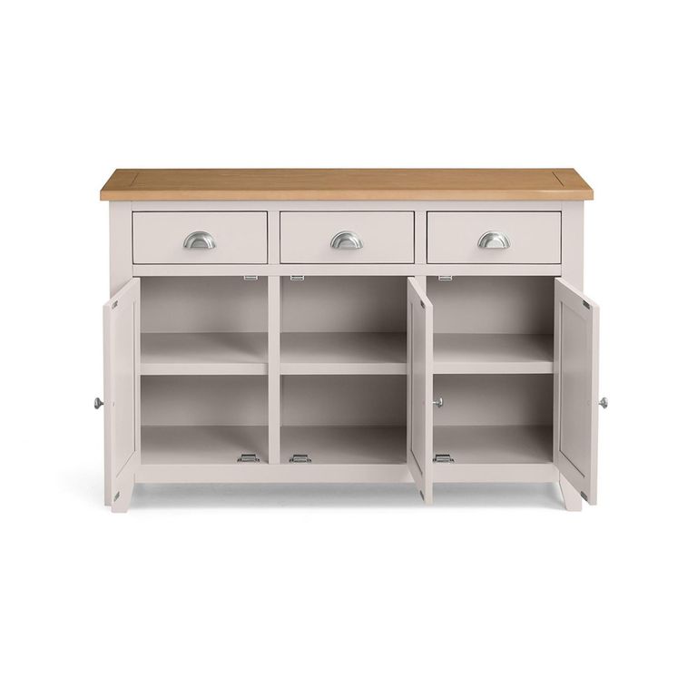Richmond Sideboard - 3 Door - Medium - Grey
