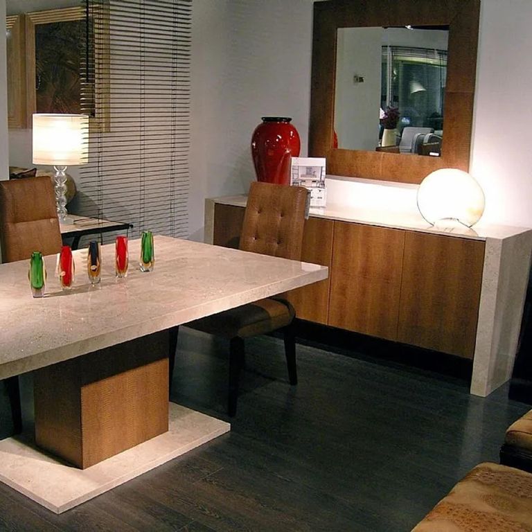 Roma Buffet - Smooth Edge - Marble - Variation Available