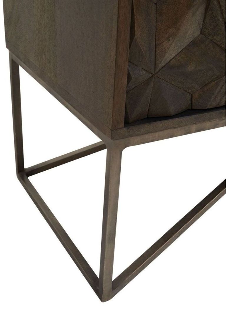 Sadras Sideboard - Solid Mango Wood - 2 Door - Medium