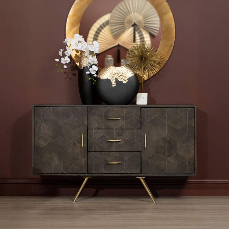 Sagor Sideboard - 2 Door - Medium - Mango Wood