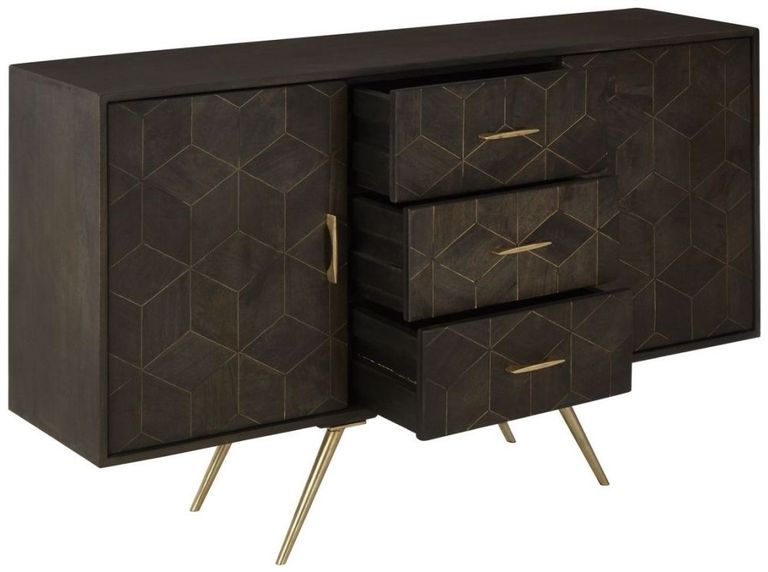 Sagor Sideboard - 2 Door - Medium - Mango Wood