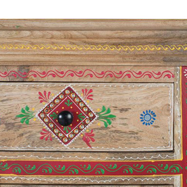 Sassari Sideboard - Mango Wood - Painted - 2 Door - Small - 90cm