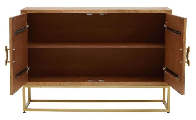 Sedea Sideboard - 2 Door - Small - 120cm - Natural Mango Wood