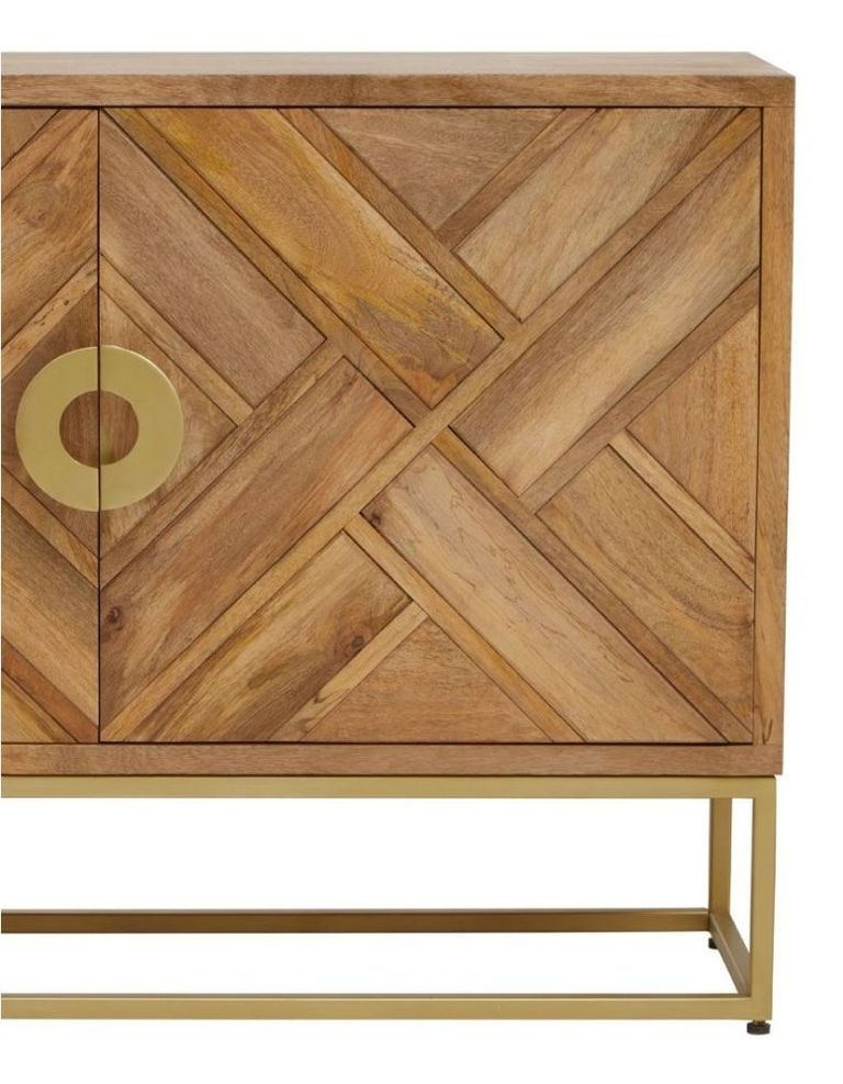 Sedea Sideboard - 2 Door - Small - 120cm - Natural Mango Wood