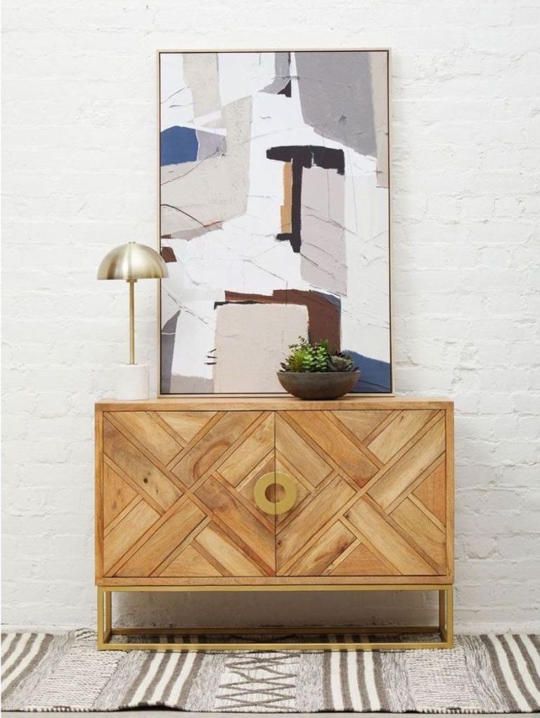 Sedea Sideboard - 2 Door - Small - 120cm - Natural Mango Wood