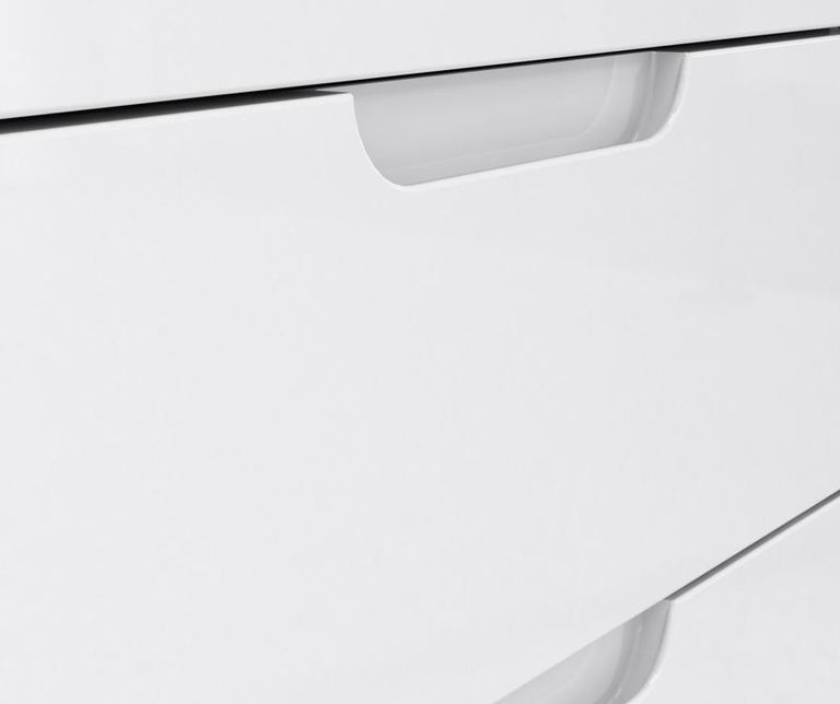 Sienna White Gloss 2 Door Large Sideboard