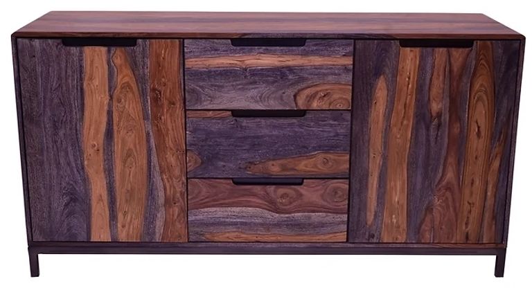 Sirani Dark Sheesham Wood 145cm Medium Sideboard